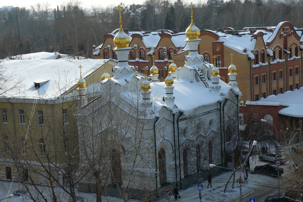 Церковь Александра Невского, Томск (Томск, город, Томская область). фасады