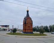 Часовня Владимира равноапостольного, Вид с ЮВ<br>, Барнаул, Барнаул, город, Алтайский край