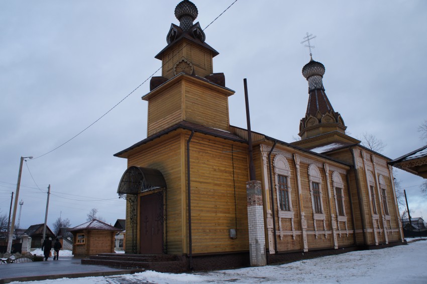 Церковь Воздвижения Креста Господня, Осиповичи (Осиповичский район, Беларусь, Могилёвская область). фасады