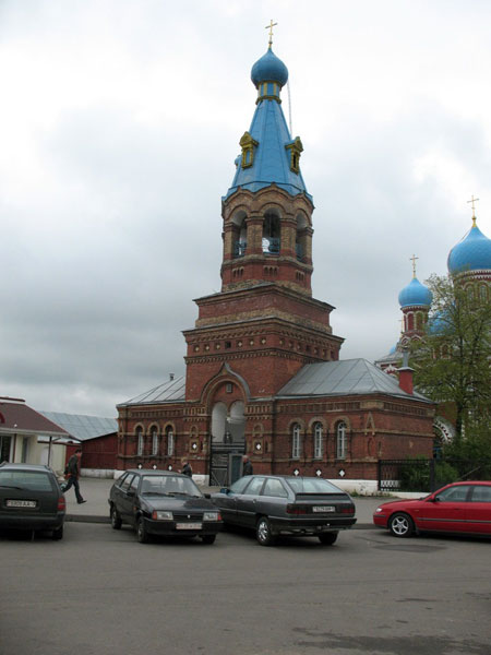 Кафедральный собор Воскресения Христова, Борисов (Борисовский район, Беларусь, Минская область). архитектурные детали, Колокольня собора. Построена в 1907 году архитектором Струевым