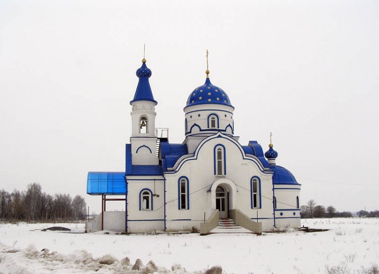 Церковь Сергия Радонежского, Большая Поляна (Тербунский район, Липецкая область). фасады
