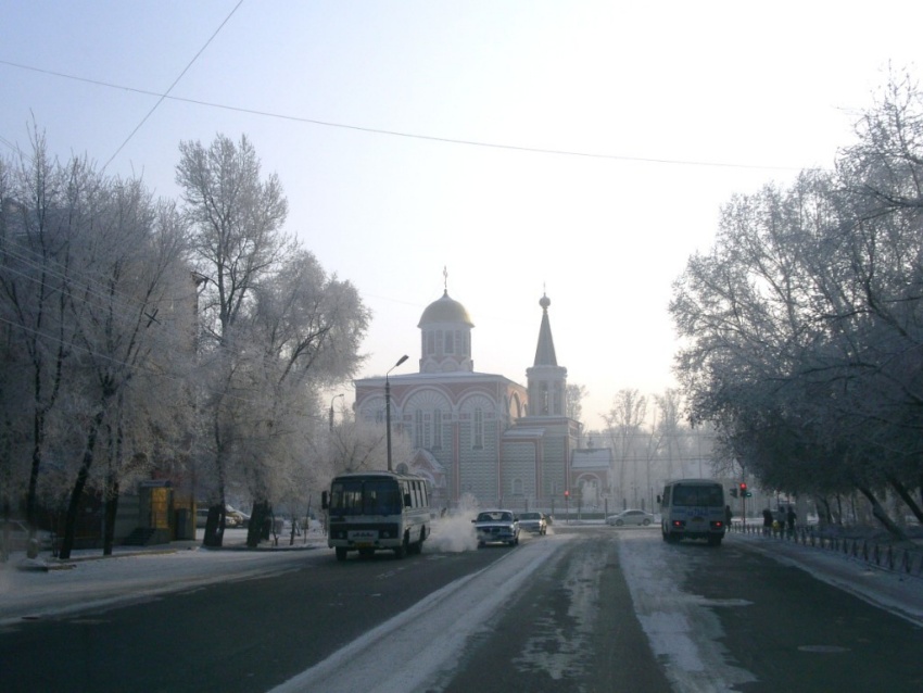 Церковь Константина и Елены, Абакан (Абакан, город, Республика Хакасия). дополнительная информация, вид с севера