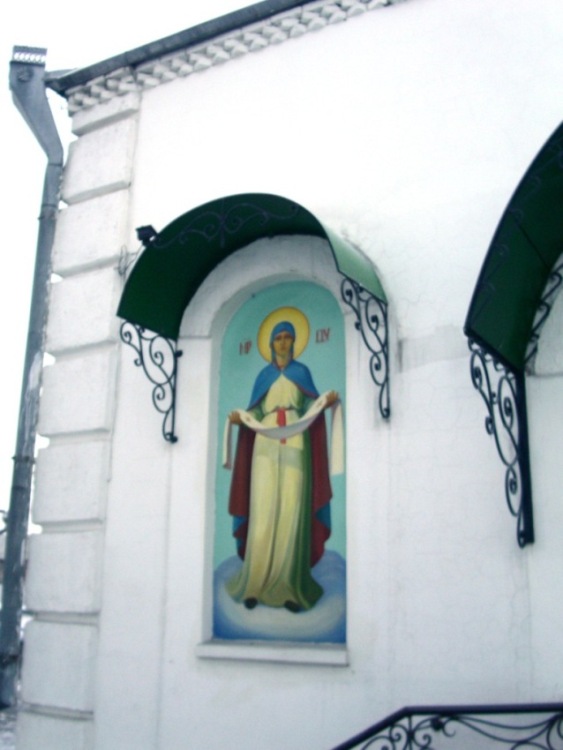 Собор Николая Чудотворца, Абакан (Абакан, город, Республика Хакасия). архитектурные детали, фрагмент западного фасада