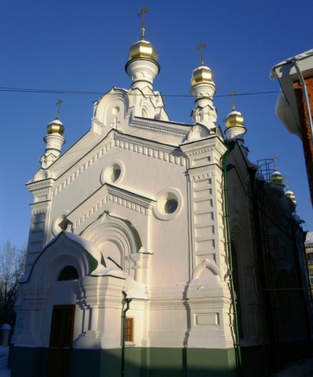 Томск. Церковь Александра Невского. фасады, вид с юго-запада