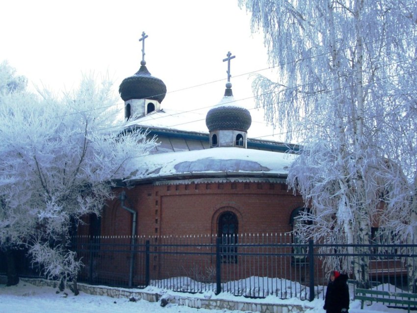 Крестильная церковь Покрова Пресвятой Богородицы при Никольском соборе, Абакан (Абакан, город, Республика Хакасия). фасады, вид с юго-запада