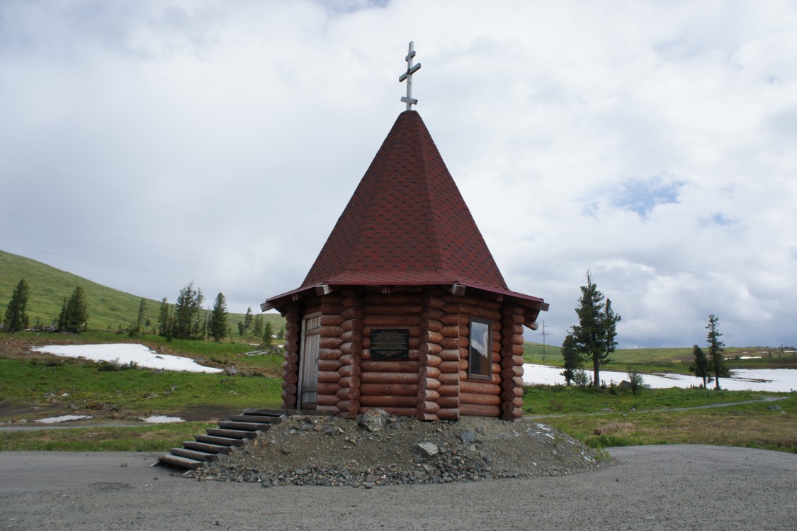 Часовня Николая Чудотворца, Трасса Р257, 606-й километр (Ермаковский район, Красноярский край). фасады