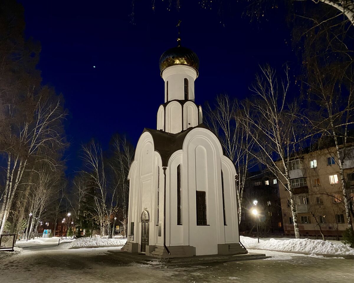 Часовня Спаса Преображения, Томск (Томск, город, Томская область). фасады, Вид с ЮЗ