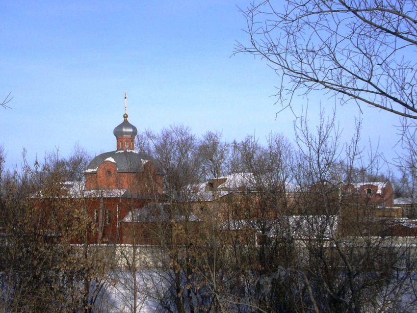 Церковь Казанской иконы Божией Матери (поморская), Барнаул (Барнаул, город, Алтайский край). общий вид в ландшафте, вид с юго-запада