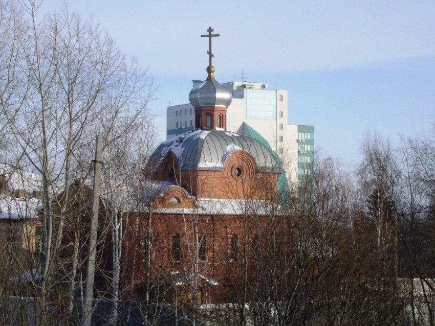 Церковь Казанской иконы Божией Матери (поморская), Барнаул (Барнаул, город, Алтайский край). фасады, вид с запада