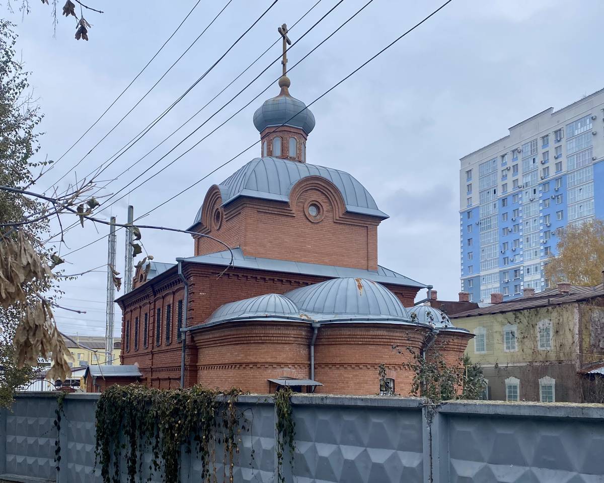 Церковь Казанской иконы Божией Матери (поморская), Барнаул (Барнаул, город, Алтайский край). фасады, Вид с юга