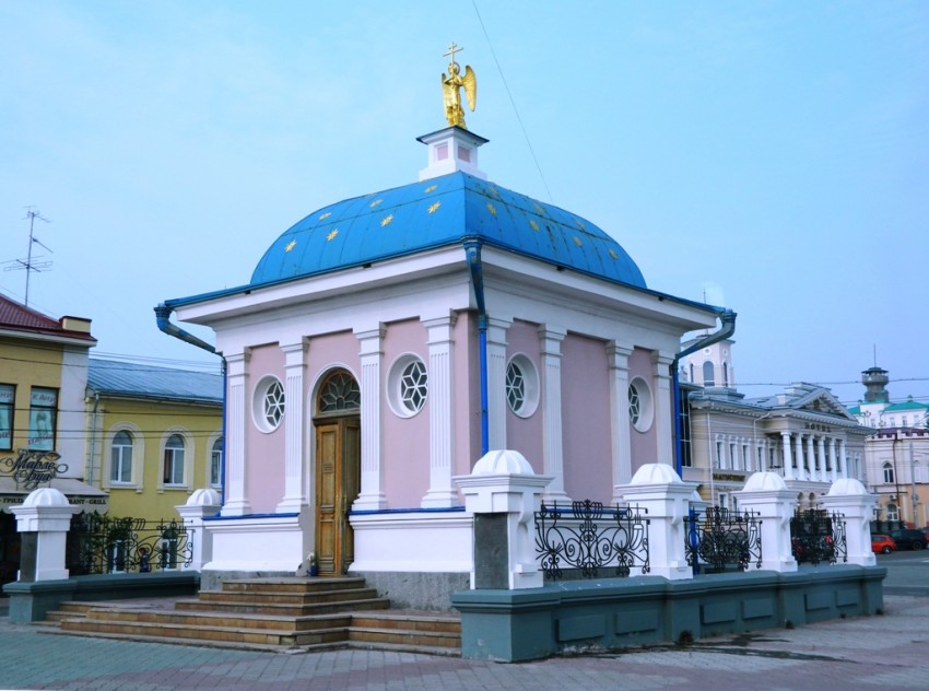 Часовня Иверской иконы Божией Матери (новая), Томск (Томск, город, Томская область). фасады