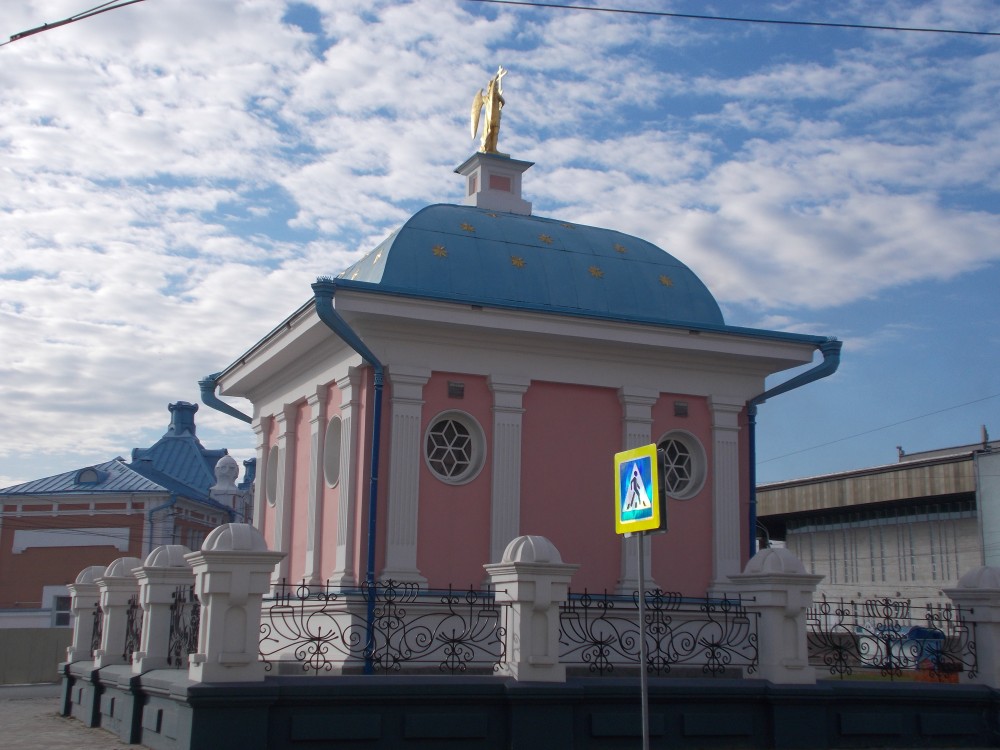 Томск. Часовня Иверской иконы Божией Матери (воссозданная). фасады