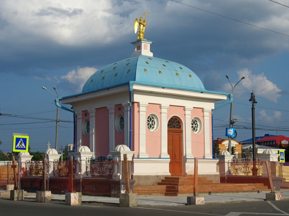 Томск. Часовня Иверской иконы Божией Матери (воссозданная). фасады