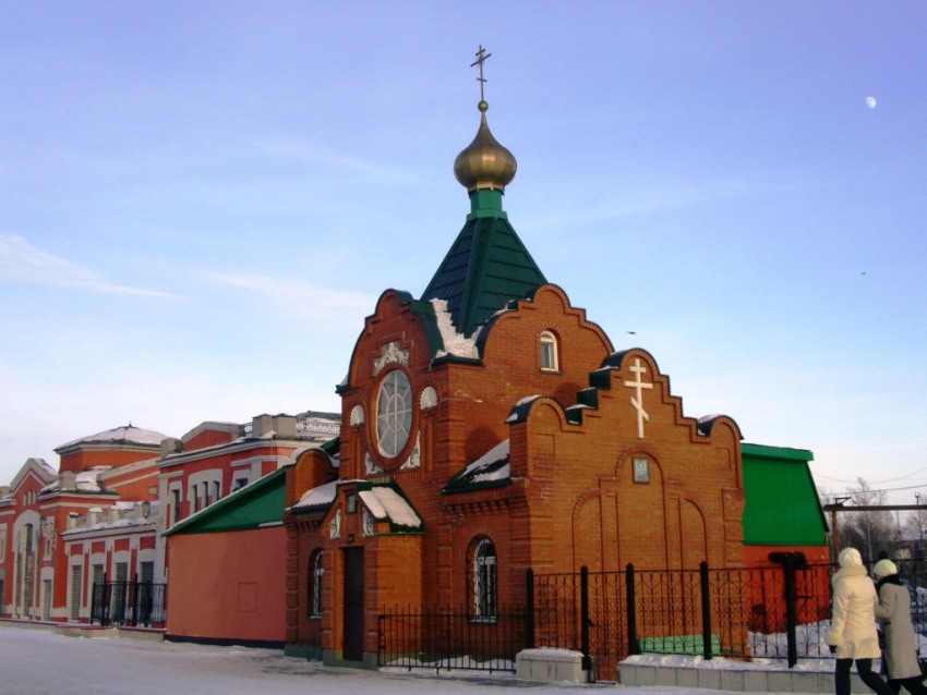 Барнаул. Церковь Серафима Саровского. фасады, вид с запада