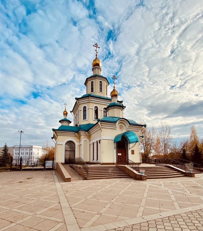 Церковь Веры, Надежды, Любови и матери их Софии, Красноярск (Красноярск, город, Красноярский край). фасады, Вид с СЗ