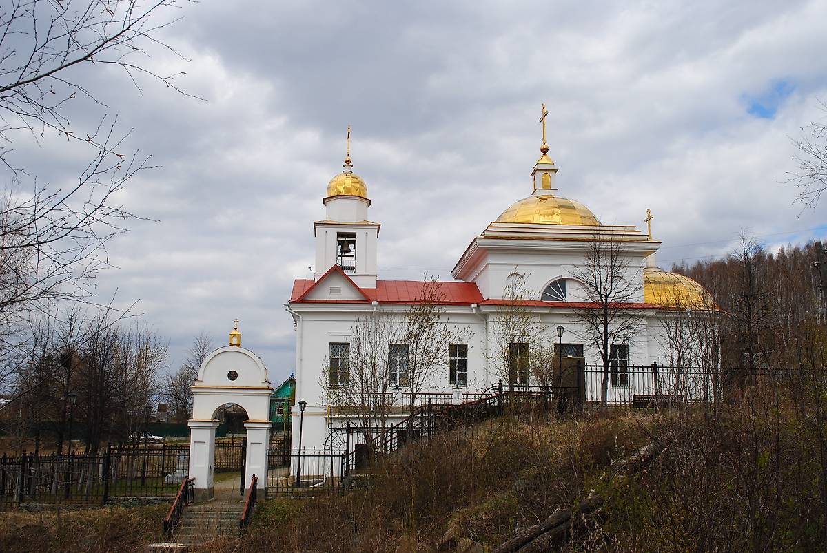 фасады. Церковь Воскресения Словущего, Верх-Нейвинский (Невьянский район и г. Верх-Нейвинский, Свердловская область)
