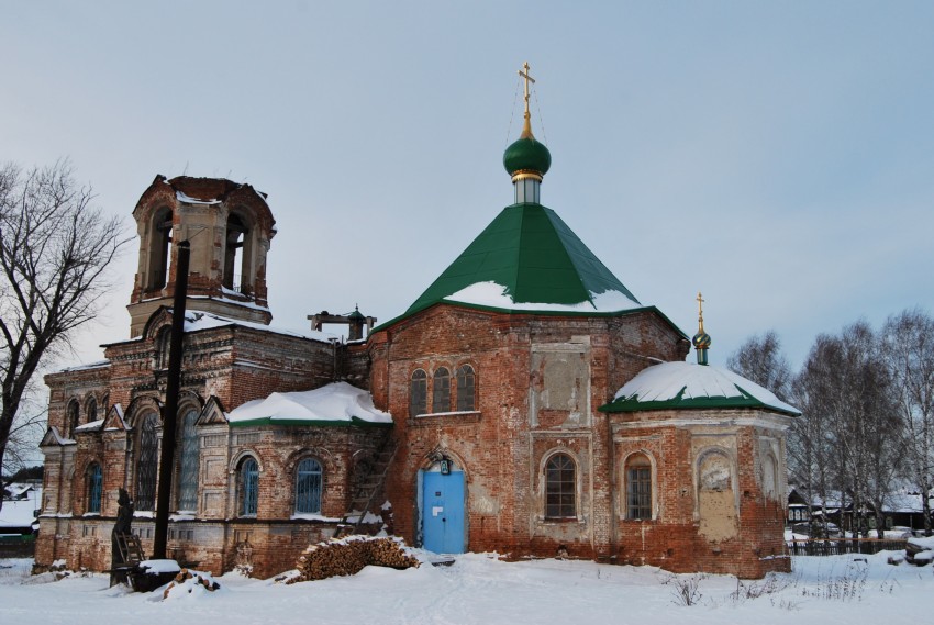 Церковь Троицы Живоначальной, Шиловка (Пригородный район (Горноуральский ГО), Свердловская область). фасады