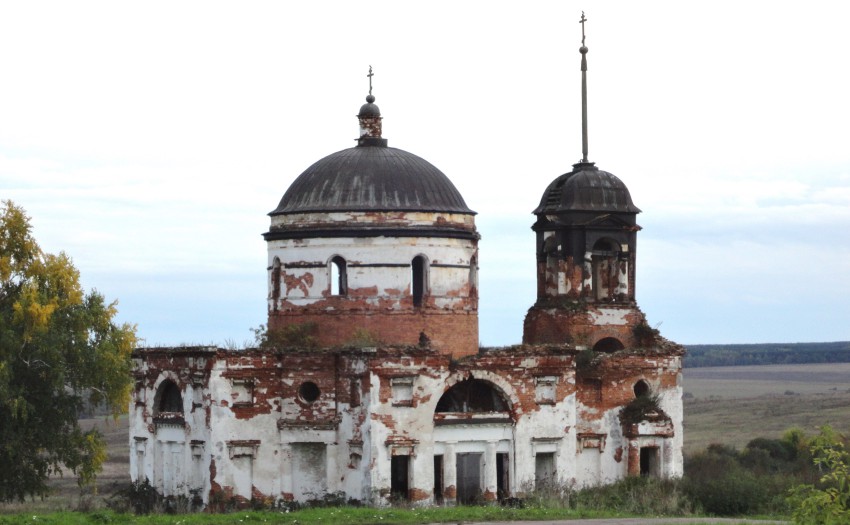 Старинское. Церковь Казанской иконы Божией Матери. фасады