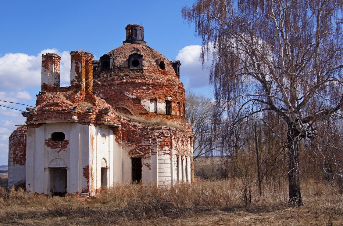 Жданово. Церковь Троицы Живоначальной. фасады