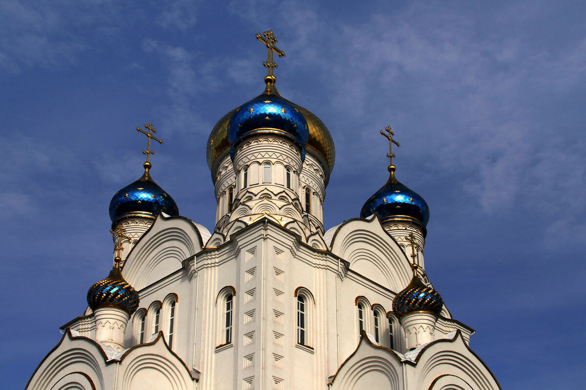 Собор Владимирской иконы Божией Матери, Лиски (Лискинский район, Воронежская область). архитектурные детали, Завершение собора.