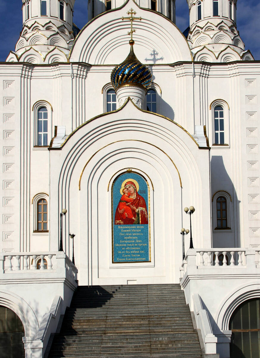 Собор Владимирской иконы Божией Матери, Лиски (Лискинский район, Воронежская область). фасады