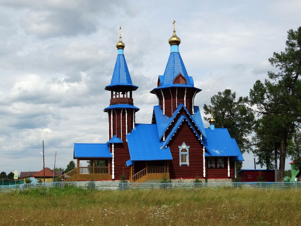 Атиг. Церковь Тихвинской иконы Божией Матери. фасады