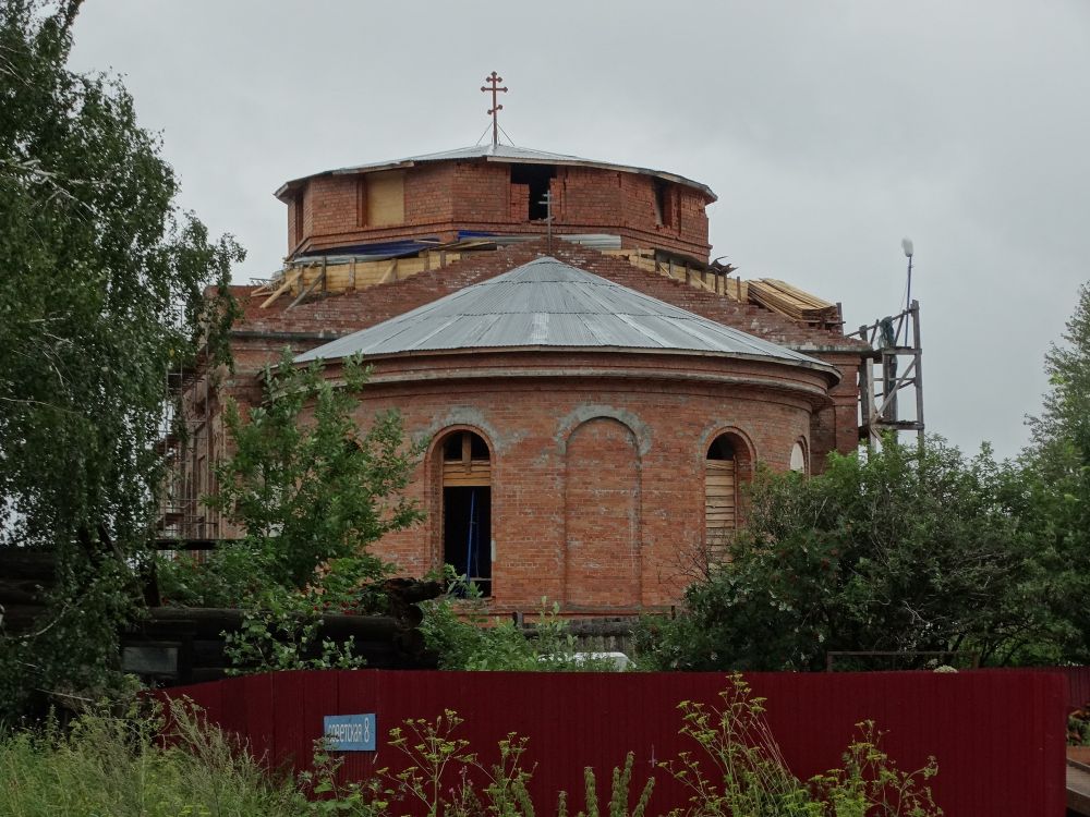 Церковь Воздвижения Креста Господня, Нижние Серги (Нижнесергинский район (Нижнесергинский МР и Бисертский ГО), Свердловская область). фасады