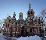 Минск. Александра Невского на военном кладбище, церковь