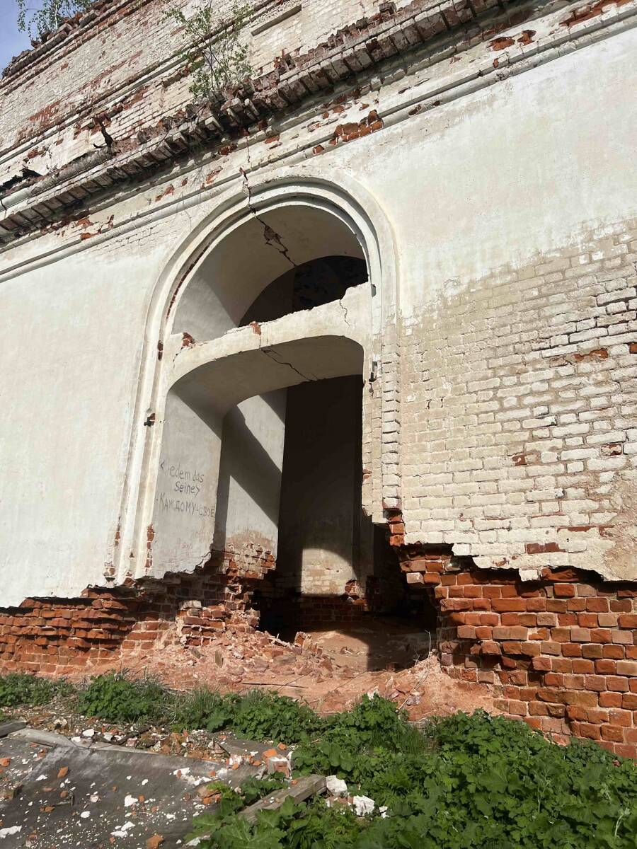 Церковь Воздвижения Креста Господня, Зеленцово (Вачский район, Нижегородская область). архитектурные детали