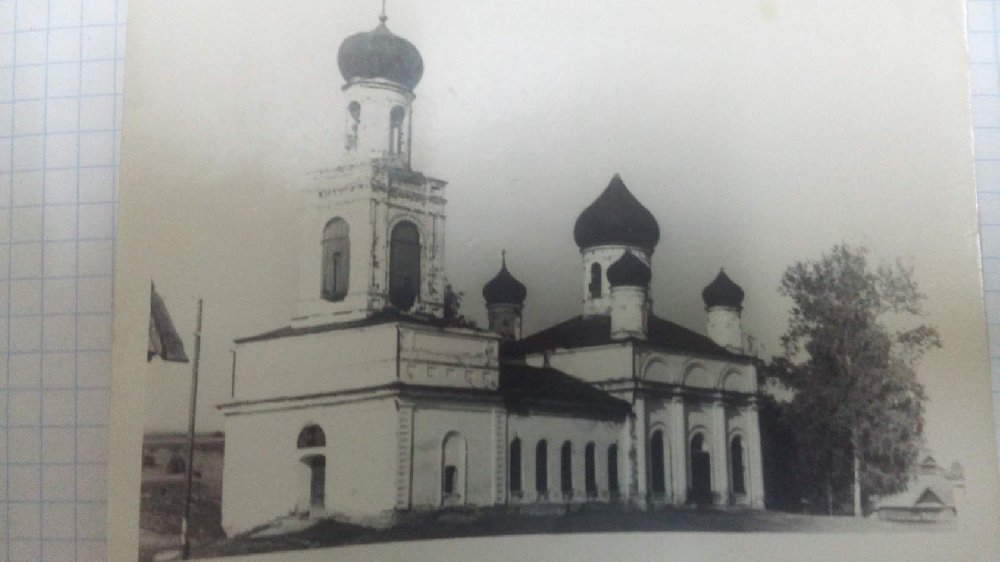 Церковь Воздвижения Креста Господня, Зеленцово (Вачский район, Нижегородская область). архивная фотография, Начало 20-го века. Фото с сайта Вачского благочиния vacha.prihod.ru