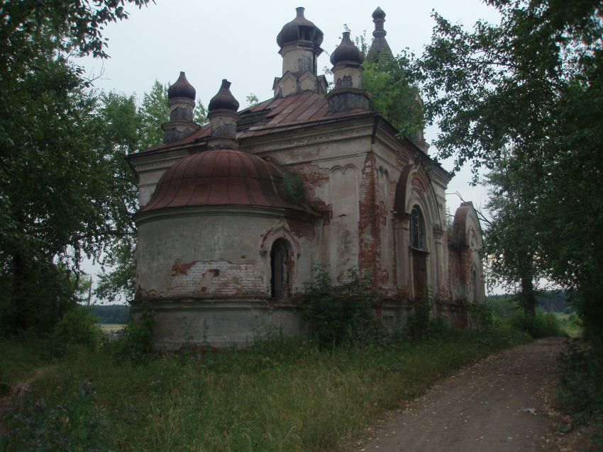 Церковь Рождества Иоанна Предтечи, Башкарка (Пригородный район (Горноуральский ГО), Свердловская область). фасады