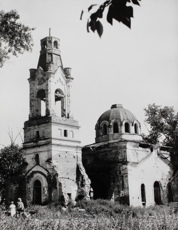 Клевакинское. Церковь Флора и Лавра. архивная фотография, Фото 1980-х гг.Муниципальное бюджетное учреждение 