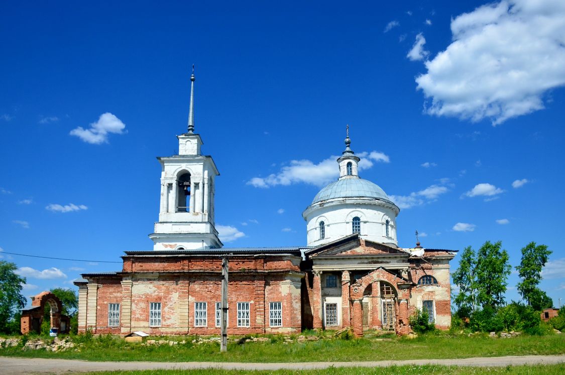 Церковь Рождества Христова, Липовское (Режевской район (Режевской ГО), Свердловская область). фасады