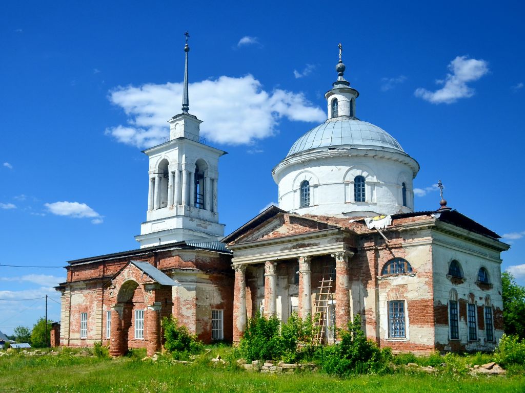 Церковь Рождества Христова, Липовское (Режевской район (Режевской ГО), Свердловская область). фасады