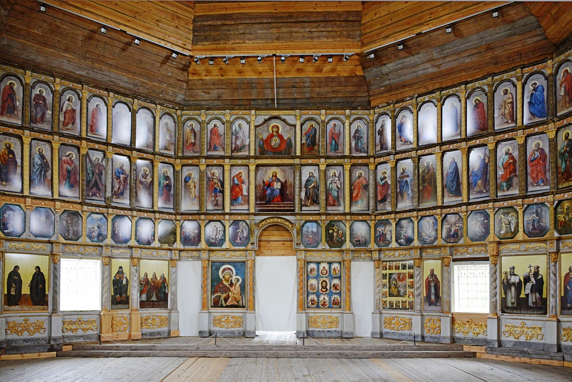 Церковь Илии Пророка, Ципино (Кирилловский район, Вологодская область). интерьер и убранство