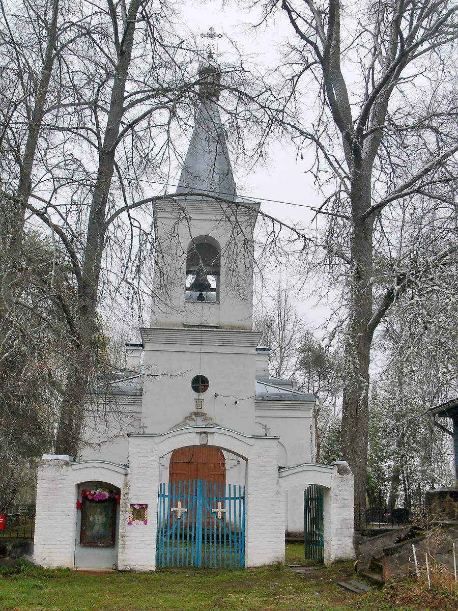 фасады. Церковь Успения Пресвятой Богородицы, Аксёново (Палкинский район, Псковская область)