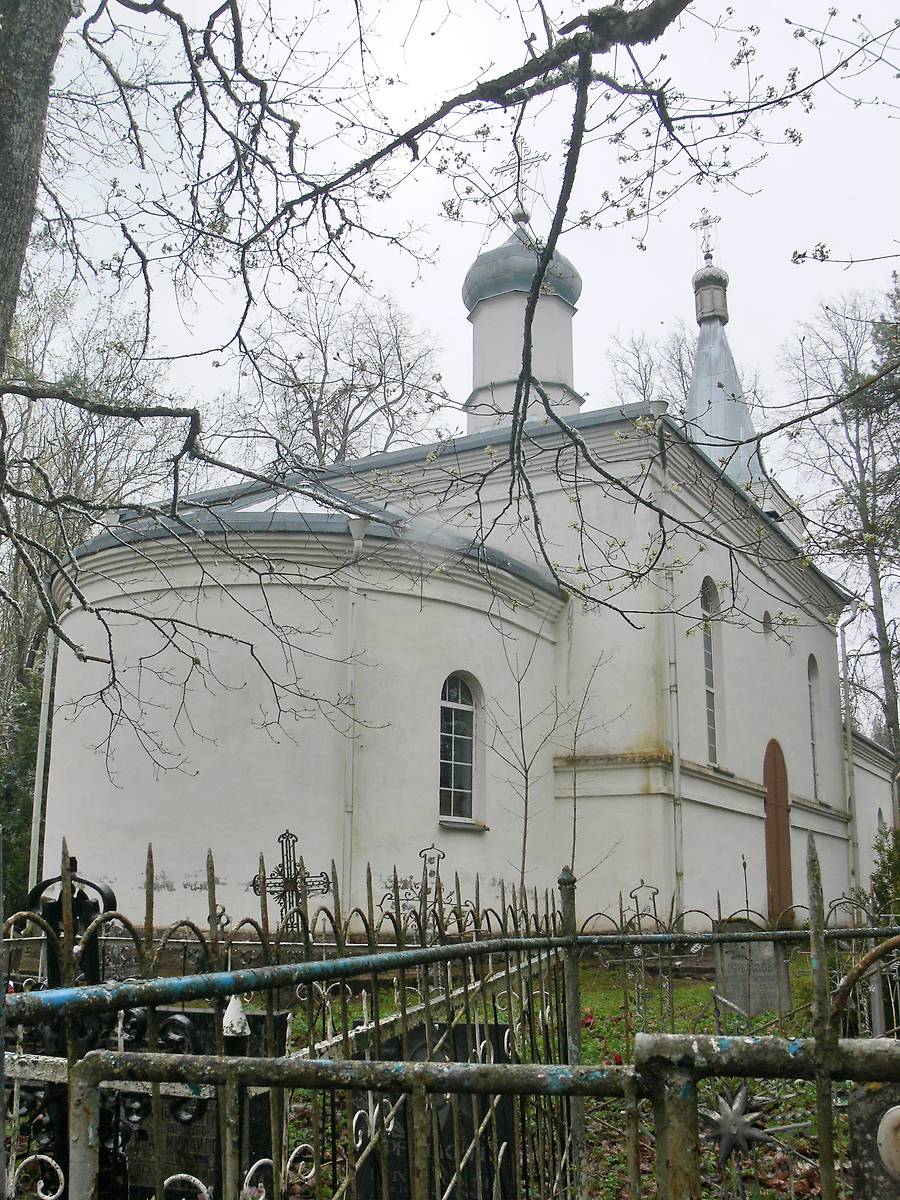 фасады. Церковь Успения Пресвятой Богородицы, Аксёново (Палкинский район, Псковская область)