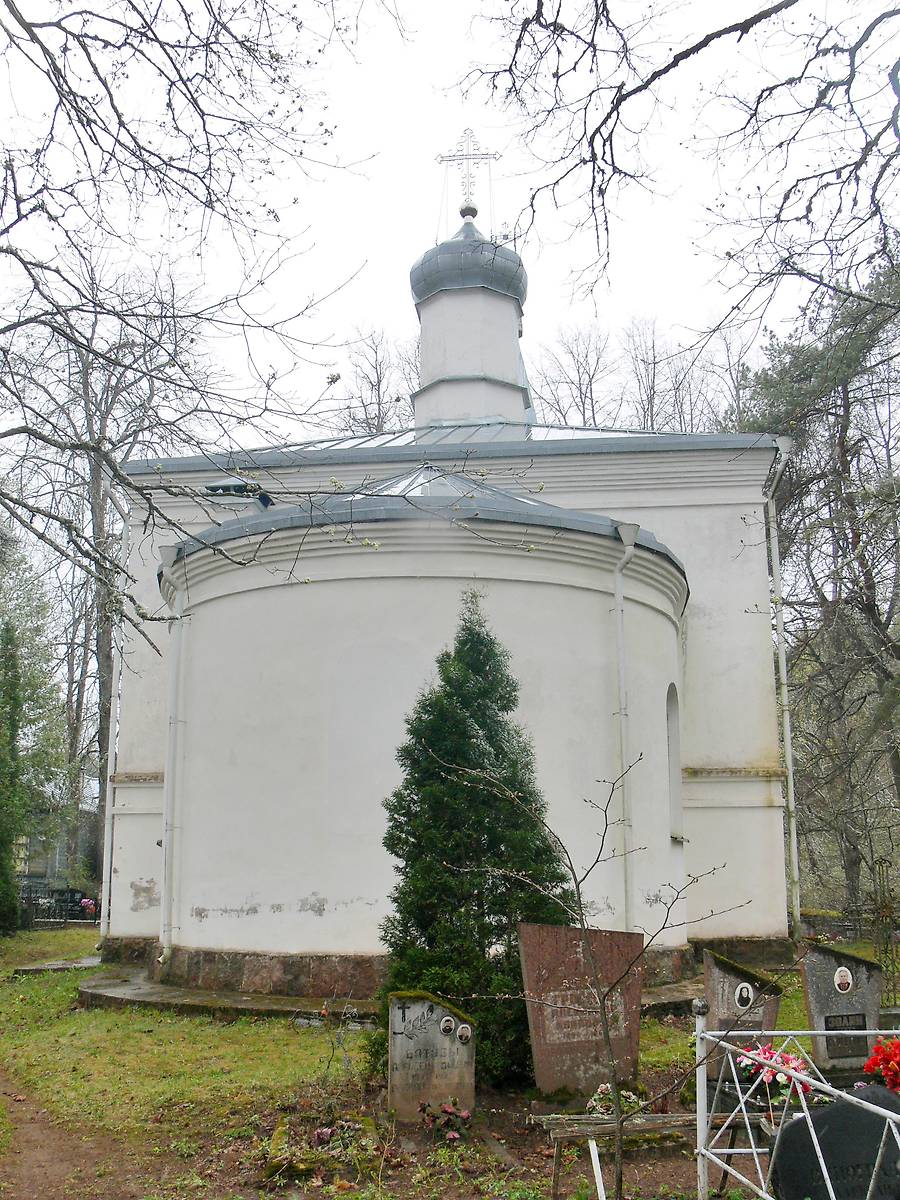 фасады. Церковь Успения Пресвятой Богородицы, Аксёново (Палкинский район, Псковская область)