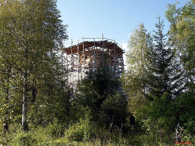 Церковь Илии Пророка, Ципино (Кирилловский район, Вологодская область). документальные фотографии