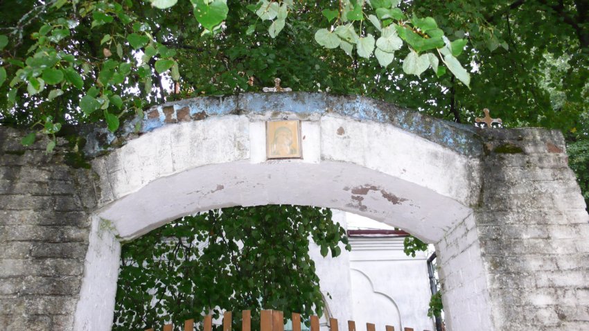 Церковь Успения Пресвятой Богородицы, Аксёново (Палкинский район, Псковская область). архитектурные детали