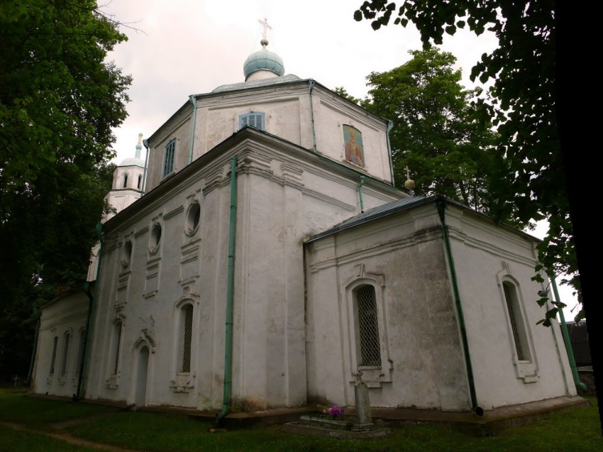 Церковь Николая Чудотворца, Качаново (Палкинский район, Псковская область). фасады