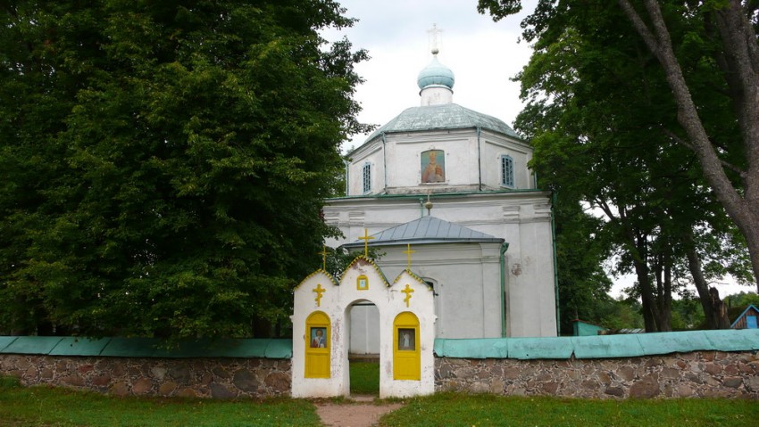 Церковь Николая Чудотворца, Качаново (Палкинский район, Псковская область). фасады