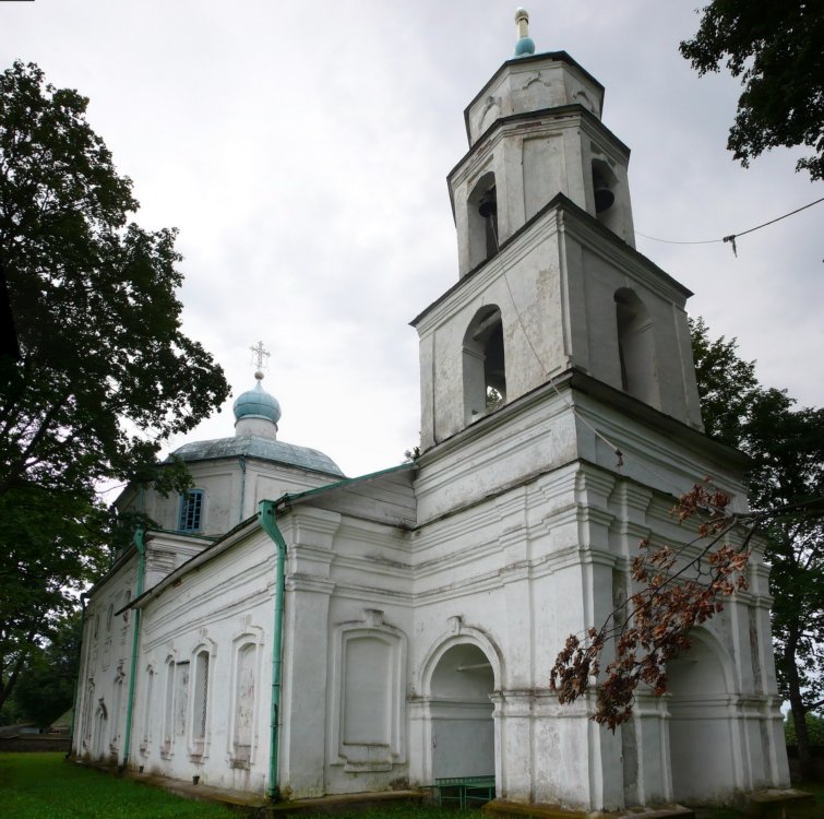 Церковь Николая Чудотворца, Качаново (Палкинский район, Псковская область). фасады