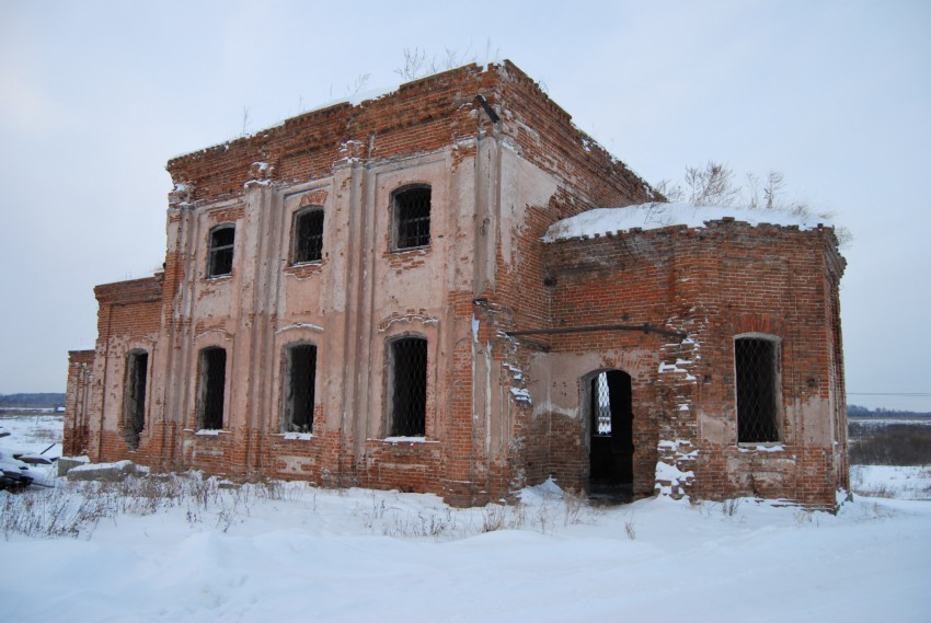 Церковь Михаила Архангела, Суворы (Богдановичский район (ГО Богданович), Свердловская область). общий вид в ландшафте