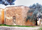Церковь Филарета Милостивого, Апсида. Вид с востока.<br>, Иерусалим - Масличная гора, Израиль, Прочие страны