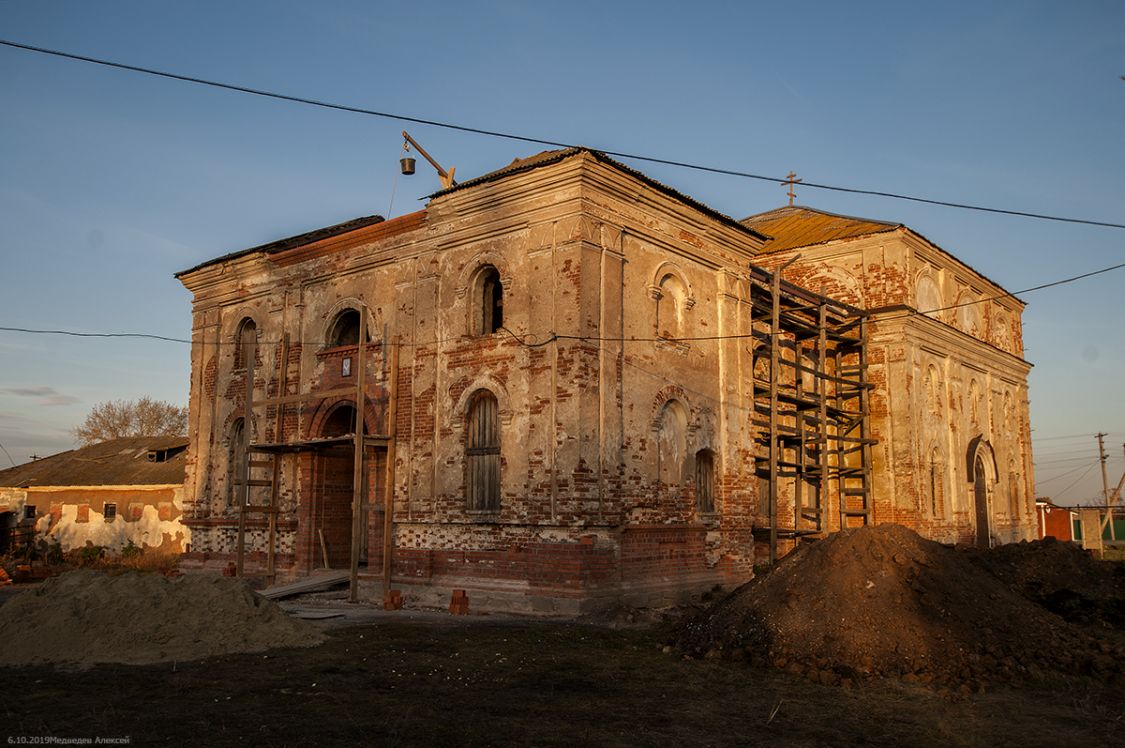 Церковь Николая Чудотворца, Каменноозерское (Богдановичский район (ГО Богданович), Свердловская область). фасады