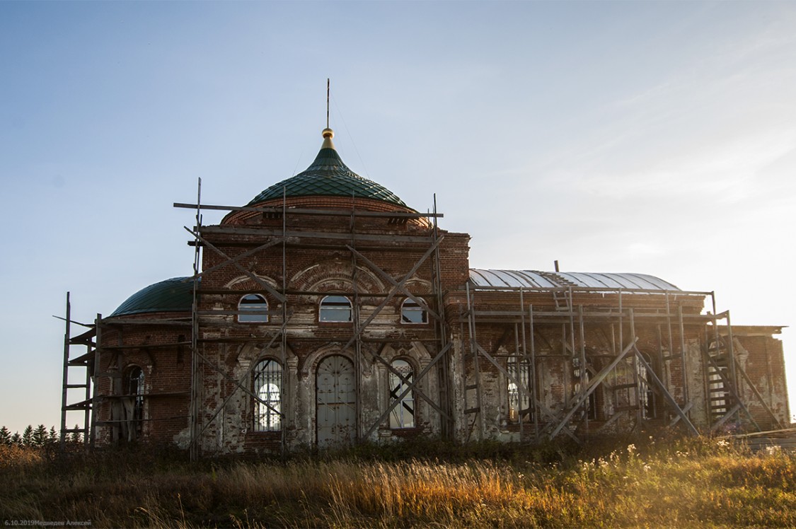 Церковь Рождества Христова, Кулики (Богдановичский район (ГО Богданович), Свердловская область). фасады