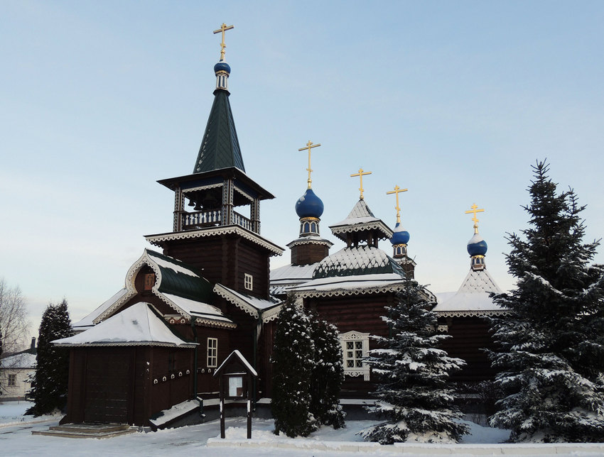 Бородино. Церковь Богоявления Господня. фасады