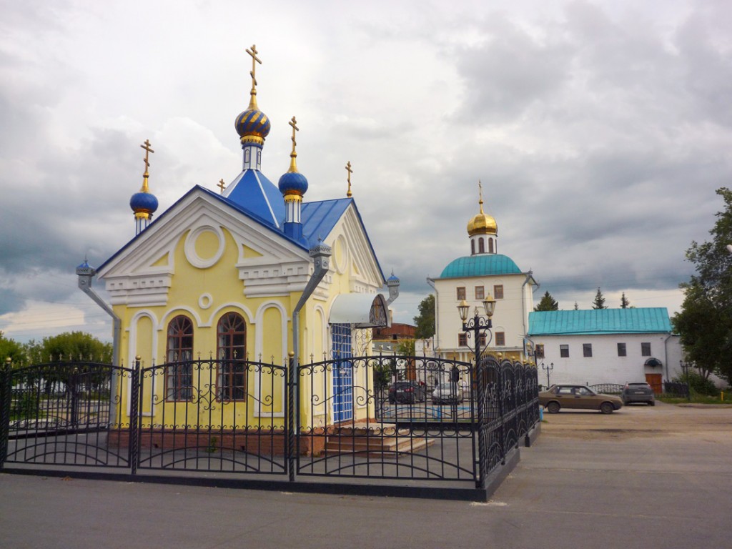 Далматово. Часовня Александра Невского. фасады