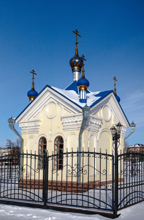 Часовня Александра Невского, Далматово (Далматовский район, Курганская область). фасады